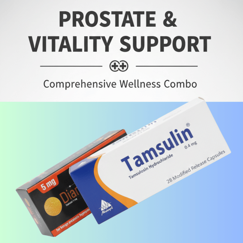 The Comprehensive Men’s Wellness Stack: Prostate & Vitality Support Combo